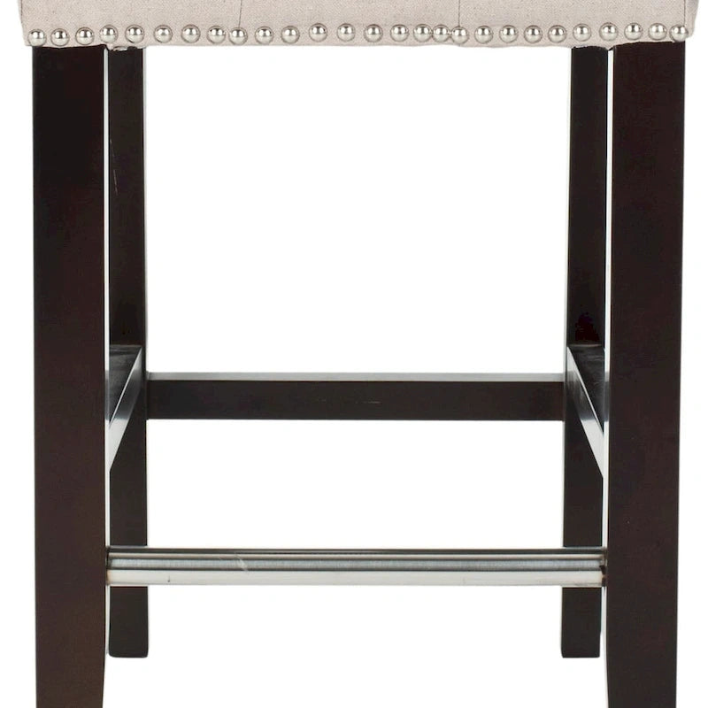SAFAVIEH Lashunda 24-inch Counter Stool - 16.7 W x 20.1 L x 34.4 H - 17Wx20Dx34H