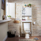 Cula Modern White 7-shelf Space-saver Cabinet by Furniture of America