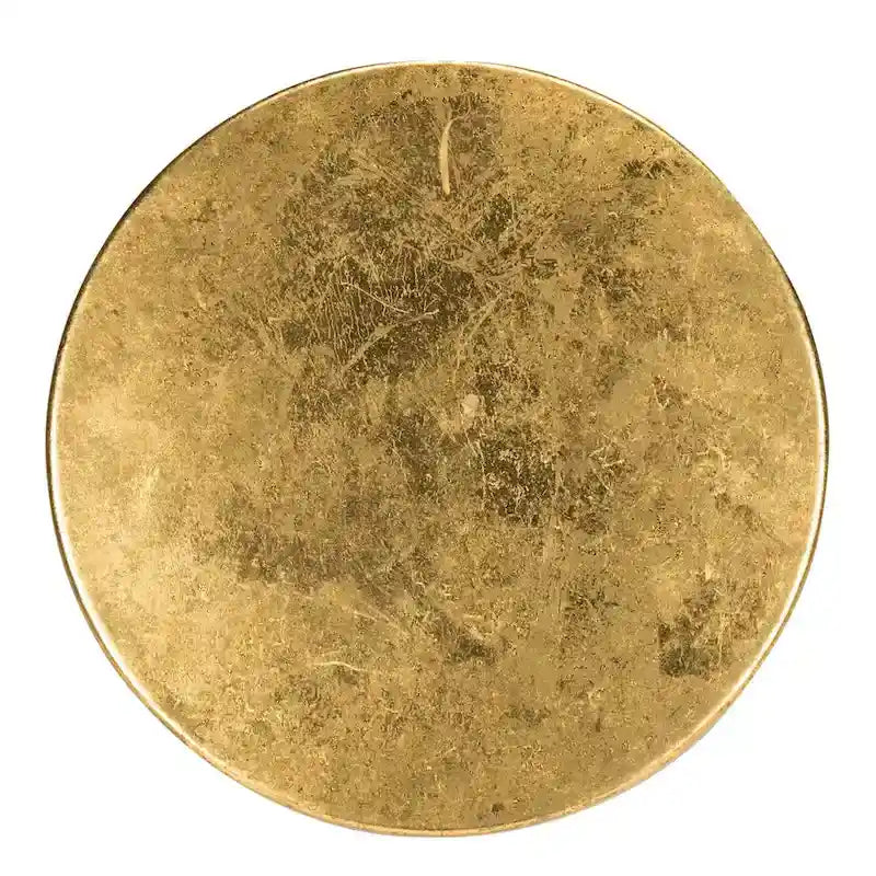 SAFAVIEH Elissa 30 Inch Gold Leaf Bar Stool - 18 x 18 x 30 - 18Wx18Dx30H