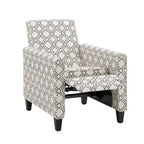 Tabitha Fabric Push Back Recliner by
