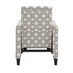Tabitha Fabric Push Back Recliner by