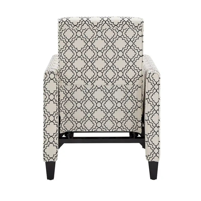 Tabitha Fabric Push Back Recliner by