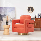 Swivel Barrel Chair for Living Room