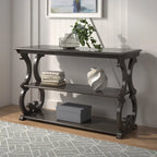 Eldoria Wood Scroll Sofa Table