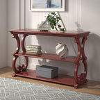 Eldoria Wood Scroll Sofa Table