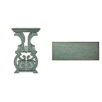 Eldoria Wood Scroll Sofa Table