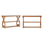 Eldoria Wood Scroll Sofa Table