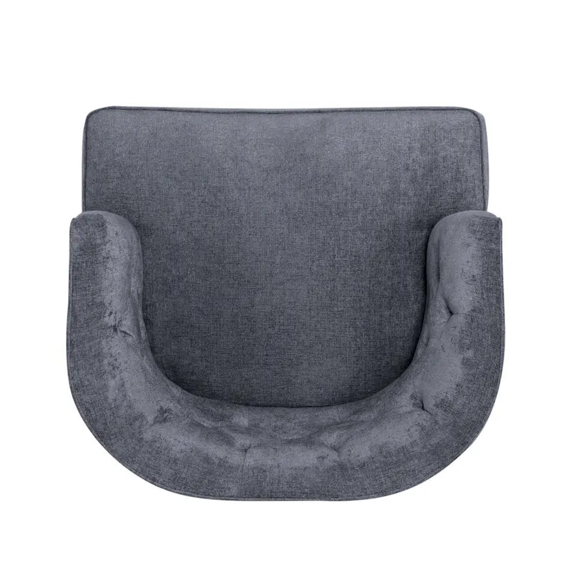 Clough Fabric or Faux Leather Tufted Accent Chair (Set of 2) by Christopher Knight Home