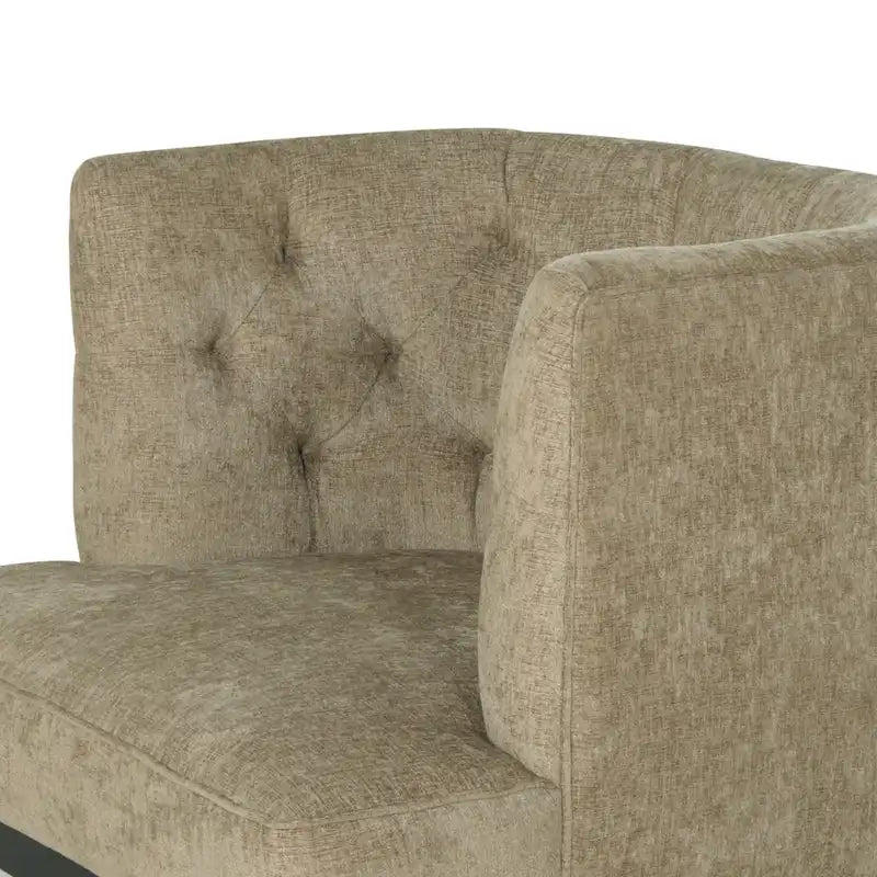 Clough Fabric or Faux Leather Tufted Accent Chair (Set of 2) by Christopher Knight Home