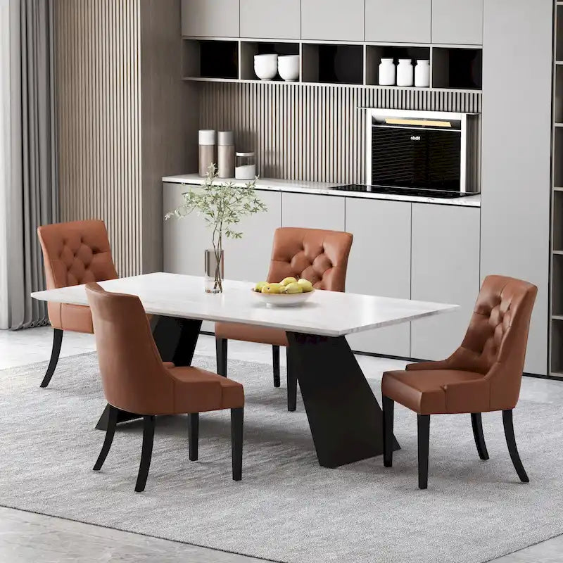 Cheney Tufted Dining Chairs (Set of 4) by
