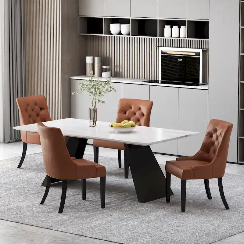 Cheney Tufted Dining Chairs (Set of 4) by