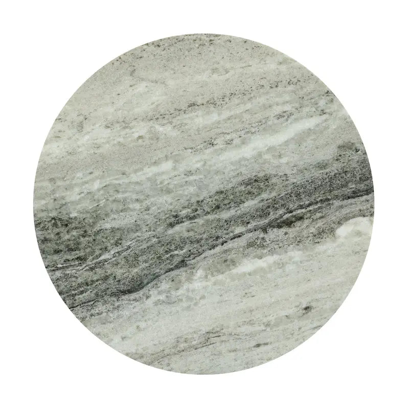Woodbine Modern Handcrafted Marble Side Table by Christopher Knight Home - 18.00 L x 18.00 W x 22.00 H