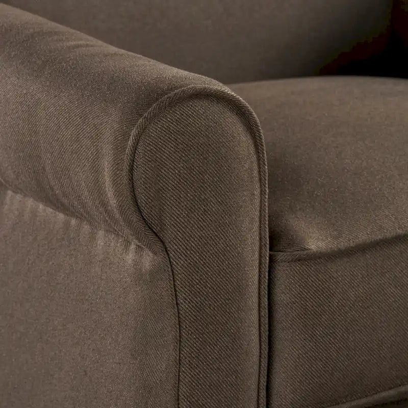 Thalia Traditional Fabric Recliner by Christopher Knight Home