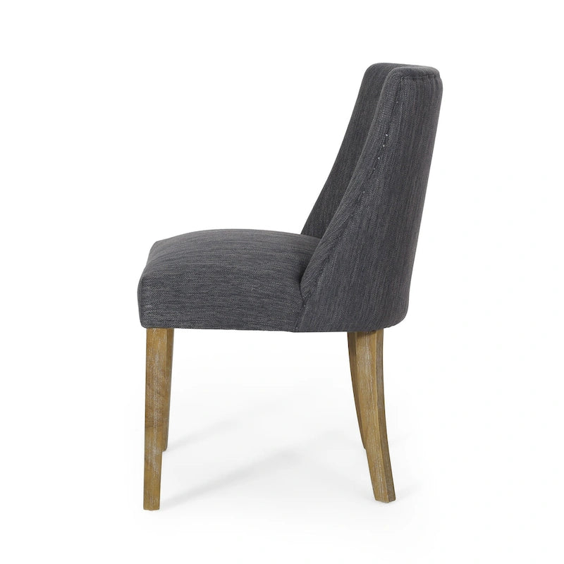 Frances Fabric Dining Chair (Set of 2) by Christopher Knight Home