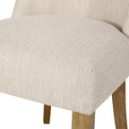 Frances Fabric Dining Chair (Set of 2) by Christopher Knight Home