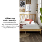 Middlebrook Blaney Solid Wood Spindle Platform Bed