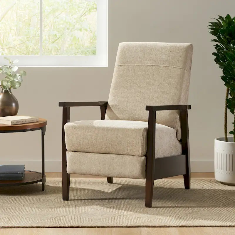 Plevna Upholstered Pushback Recliner by
