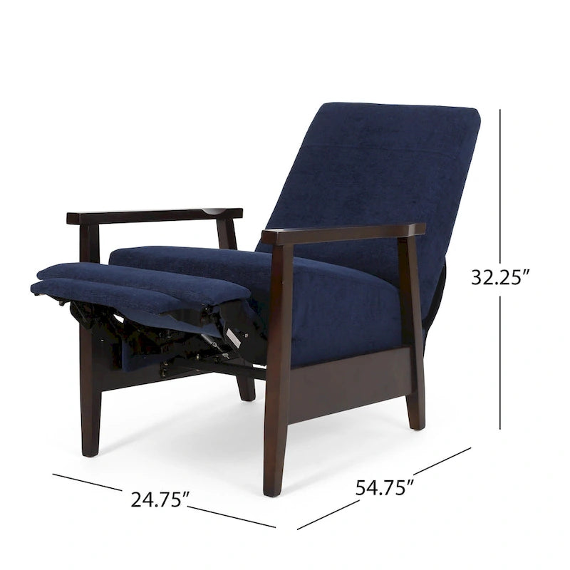 Plevna Upholstered Pushback Recliner by