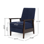 Plevna Upholstered Pushback Recliner by