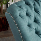Salomo Tufted Fabric Power Recliner by Christopher Knight Home