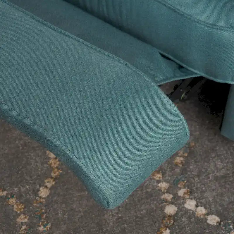 Salomo Tufted Fabric Power Recliner by Christopher Knight Home