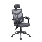 Adjustable Office Chair with Headrest Ergonomic Desk Chair High Back Mesh Office Chairs with Lumbar Support with Wheels