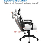Adjustable Office Chair with Headrest Ergonomic Desk Chair High Back Mesh Office Chairs with Lumbar Support with Wheels