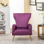 Kaleigh 27.6W Velvet Square Arm Sofa Chair