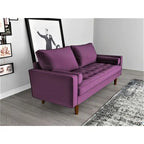 Mac Velvet Mid-century Style Sofa