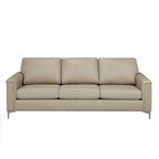 Lessa Modern Premium Top Grain Leather Sofa and Chair Set