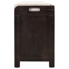 Fully Assembled Shoe Bench with Removable Cushion