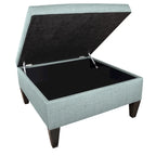 MJL Furniture Madison Squared Upholstered Welted Oversized Ottoman