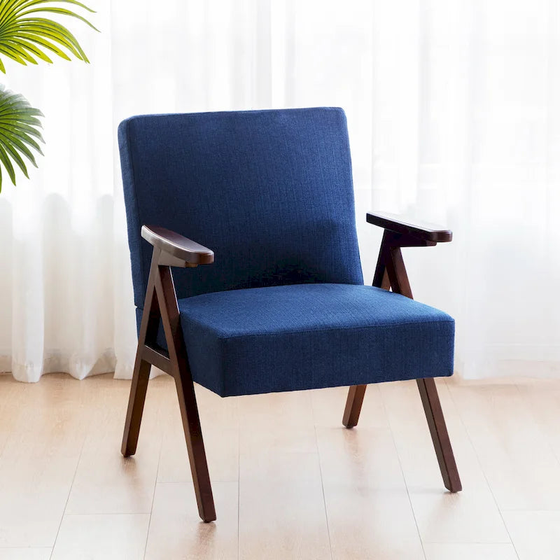 HUIMO Set of 2 Upholstered Accent Chair for Living Room, Bedroom