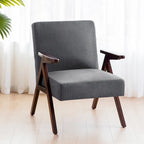 HUIMO Set of 2 Upholstered Accent Chair for Living Room, Bedroom