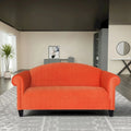Coast to Coast Sofas Traditional 3 Seater Sofa Velvet Solid Wood Frame Upholstered