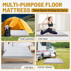 DoCred Roll Up Floor Japanese Mattress Futon with storage bag