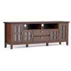 WYNDENHALL Stratford SOLID WOOD 72 Wide TV Media Stand For TVs up to 80