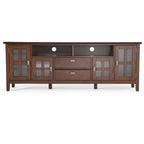 WYNDENHALL Stratford SOLID WOOD 72 Wide TV Media Stand For TVs up to 80