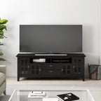 WYNDENHALL Stratford SOLID WOOD 72 Wide TV Media Stand For TVs up to 80