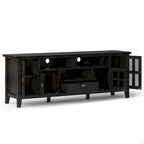 WYNDENHALL Stratford SOLID WOOD 72 Wide TV Media Stand For TVs up to 80