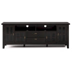 WYNDENHALL Stratford SOLID WOOD 72 Wide TV Media Stand For TVs up to 80