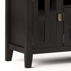 WYNDENHALL Stratford SOLID WOOD 72 Wide TV Media Stand For TVs up to 80