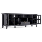 WYNDENHALL Stratford SOLID WOOD 72 Wide TV Media Stand For TVs up to 80