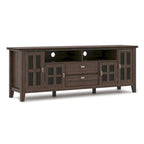 WYNDENHALL Stratford SOLID WOOD 72 Wide TV Media Stand For TVs up to 80