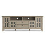 WYNDENHALL Stratford SOLID WOOD 72 Wide TV Media Stand For TVs up to 80
