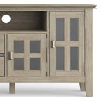 WYNDENHALL Stratford SOLID WOOD 72 Wide TV Media Stand For TVs up to 80