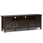 WYNDENHALL Stratford SOLID WOOD 72 Wide TV Media Stand For TVs up to 80