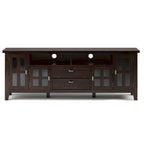 WYNDENHALL Stratford SOLID WOOD 72 Wide TV Media Stand For TVs up to 80