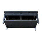 Spencer Solid Parawood Coffee Table - 48 in. W x 24 in. D x 19 in. H