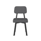 Amisco Clarkson Upholstered Dining Chair with Metal Legs